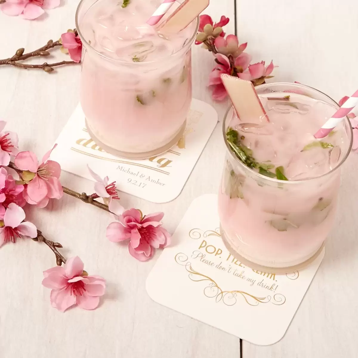 how to make a Rhubarb Mojito