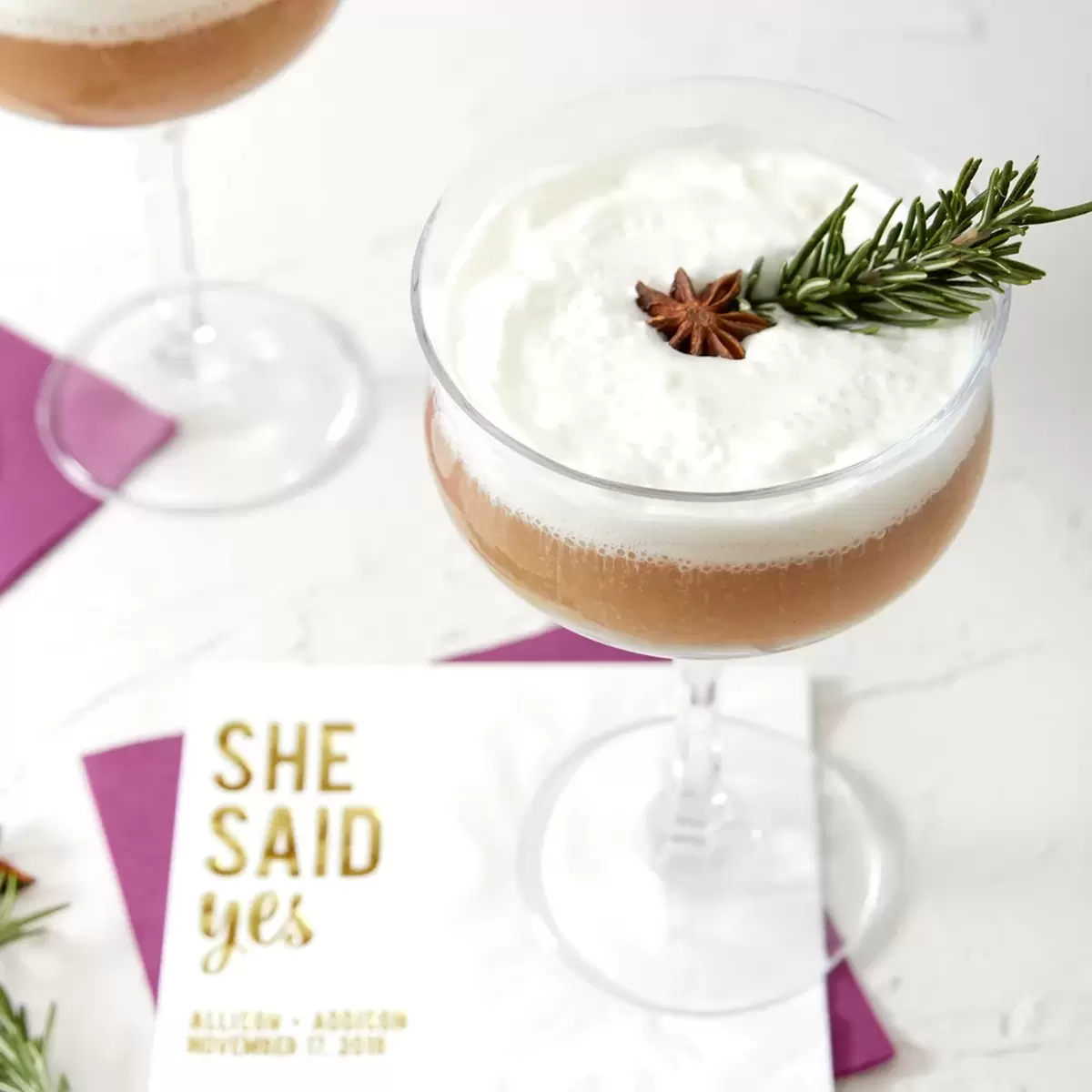 Warm Spiced Rum and Cream cocktail recipe