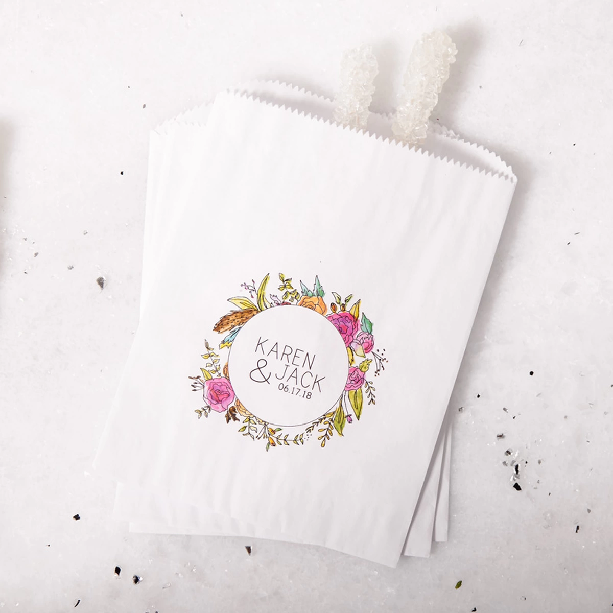 Shop the Classic Spring Collection Custom Photo/Full Color Party Bags