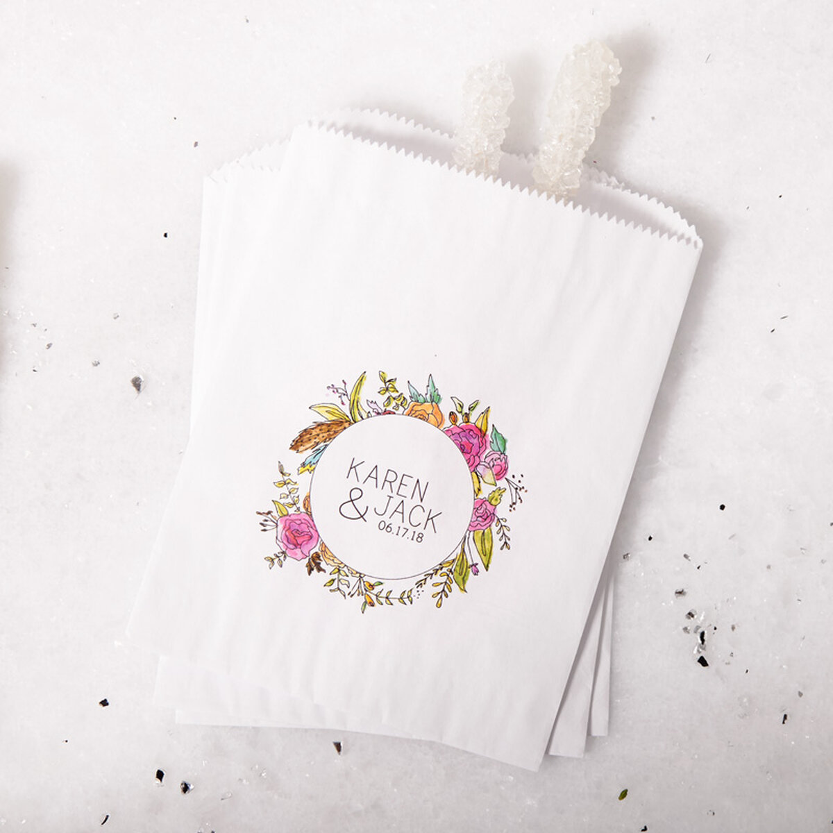 Shop the Classic Spring Collection Custom Photo/Full Color Party Bags