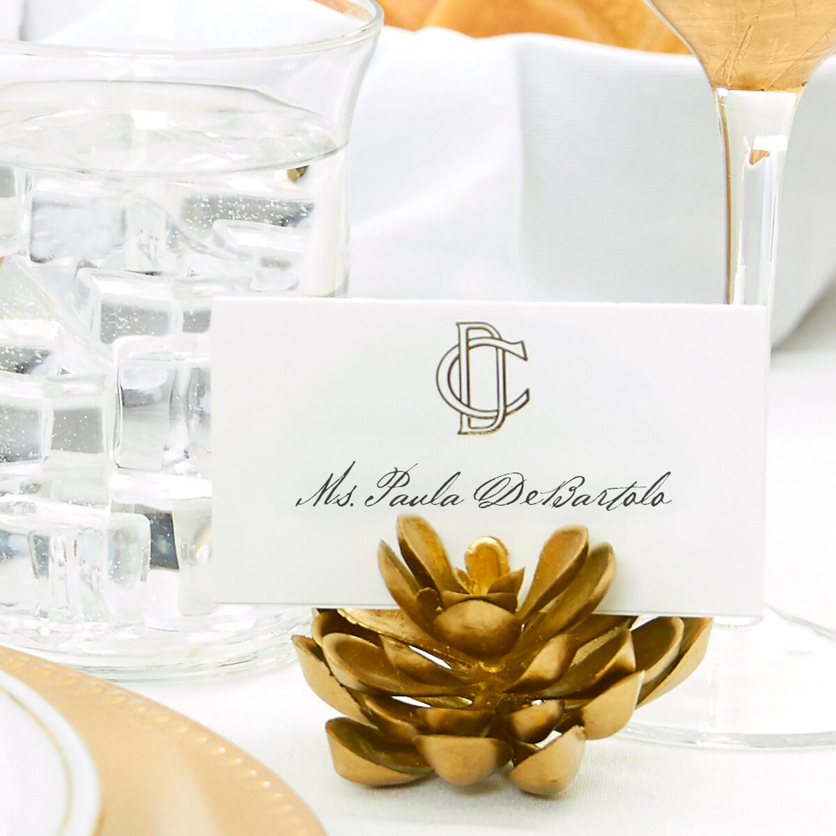 Shop the Elegant Ivory Collection Custom Place Cards