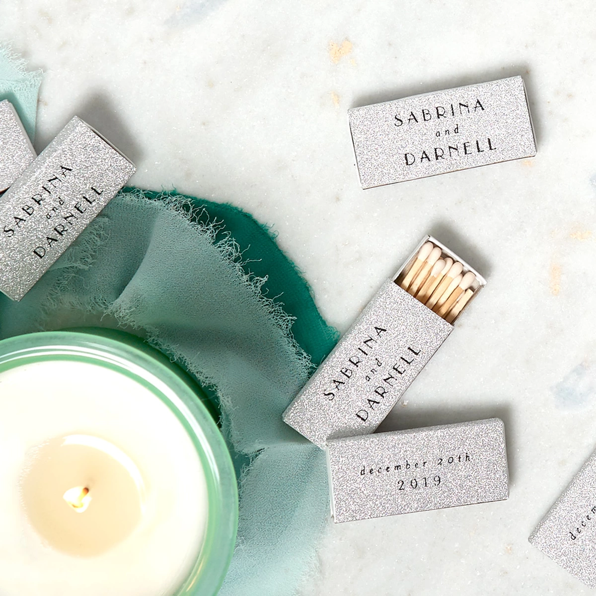 Shop the Frosted Classic Collection Custom Euro Matchboxes