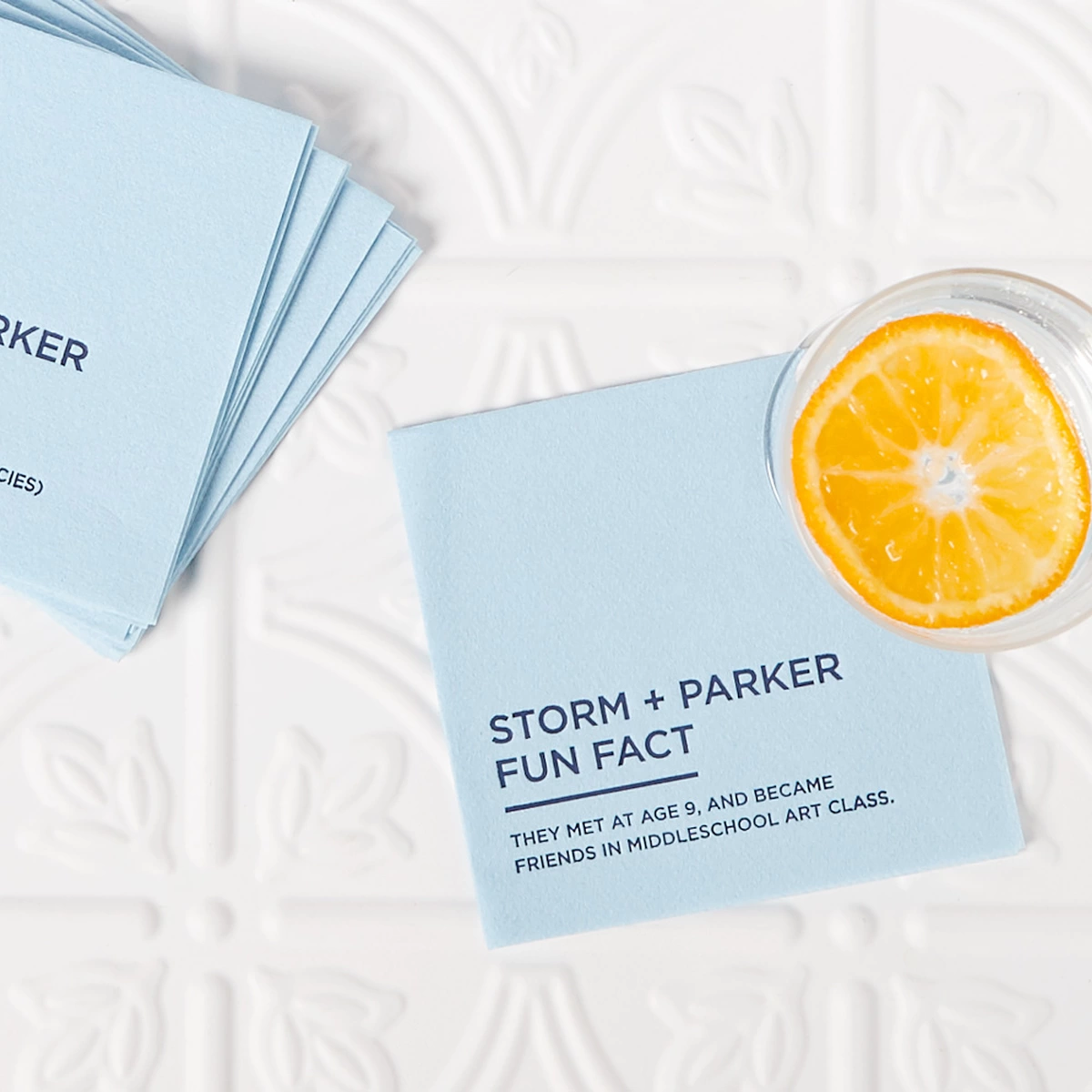 Shop the Chinoisoiree Collection Custom Linen Like Cocktail Napkins