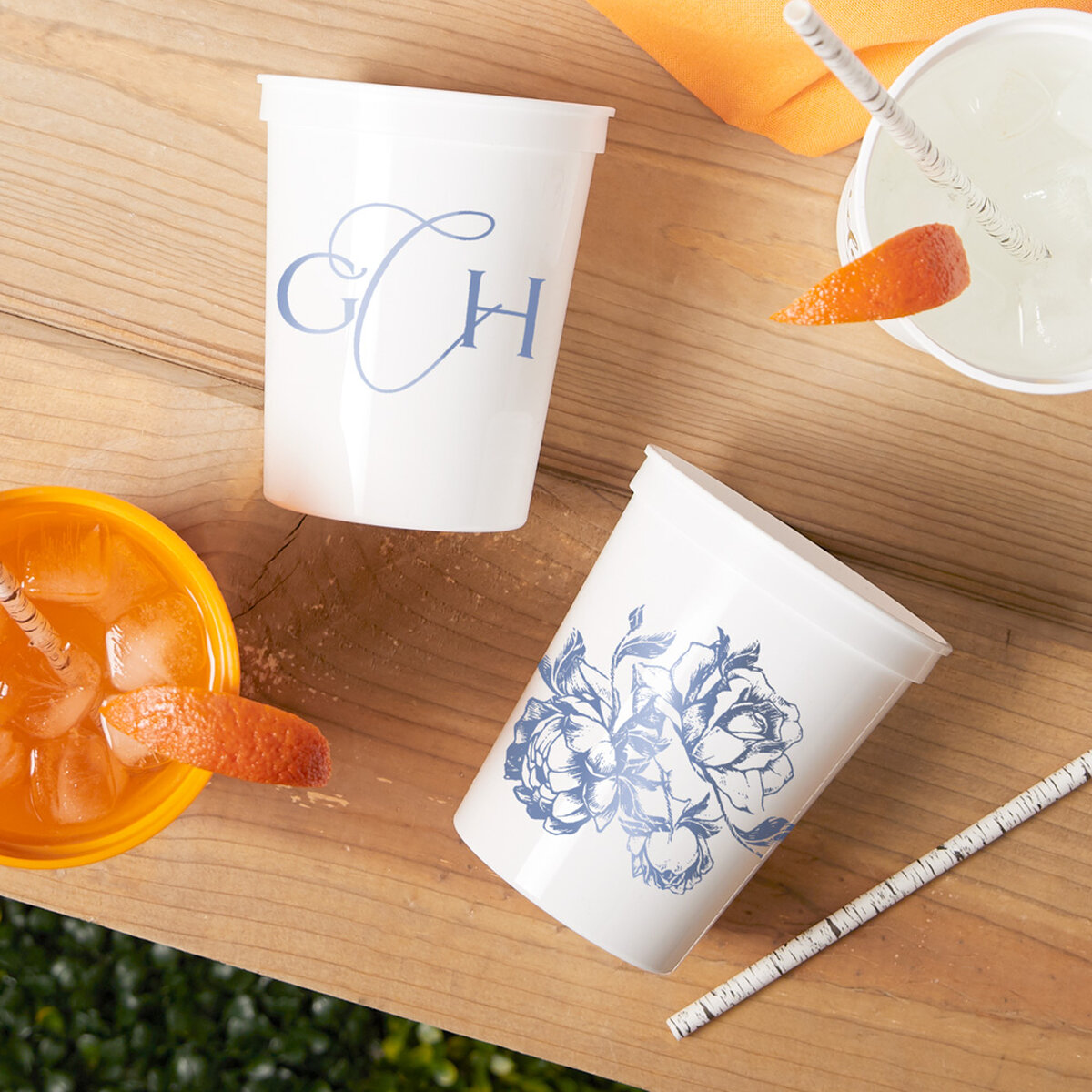Shop the Chinoisoiree Collection Custom Stadium Cups