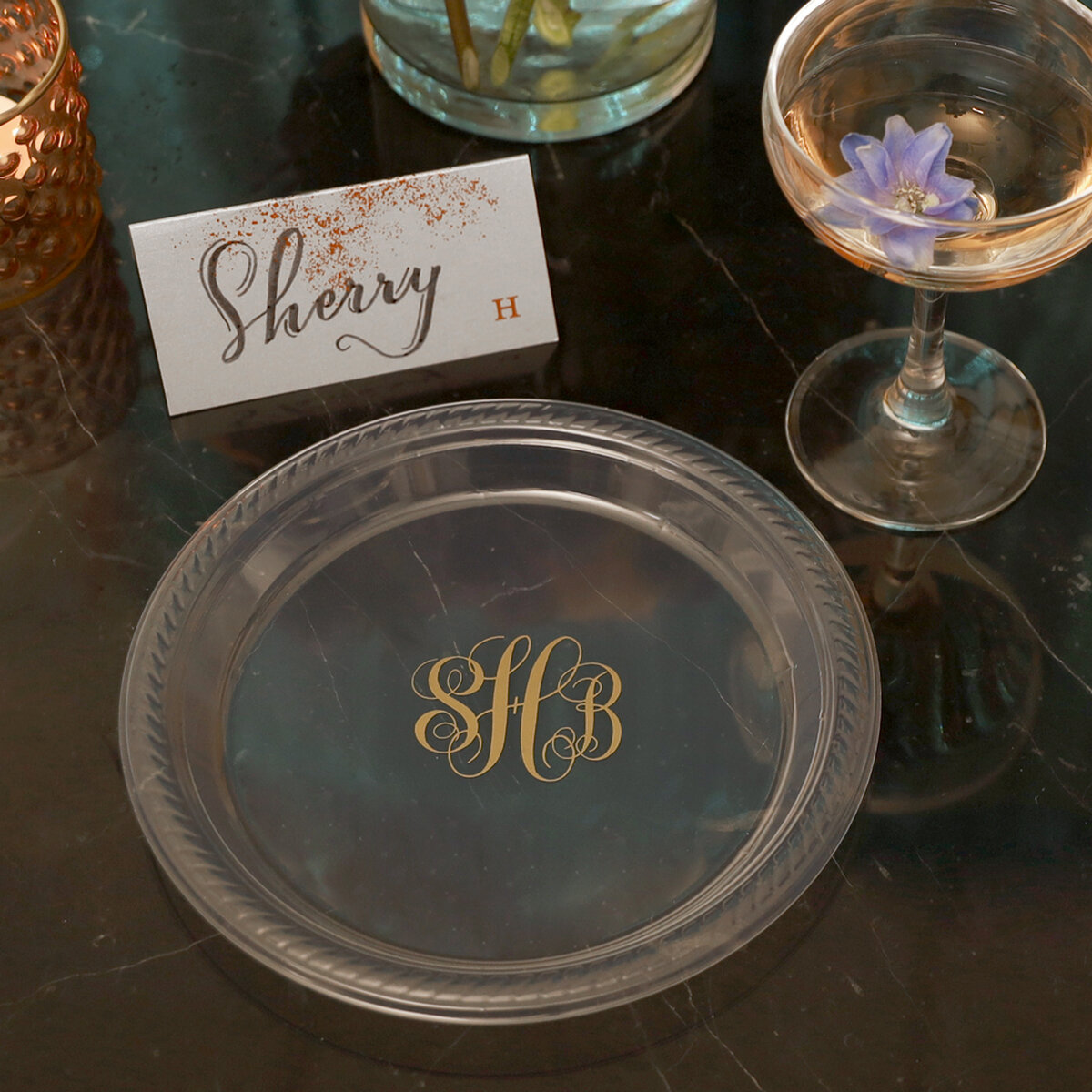 shop the perfectly overboard collection custom plastic plate