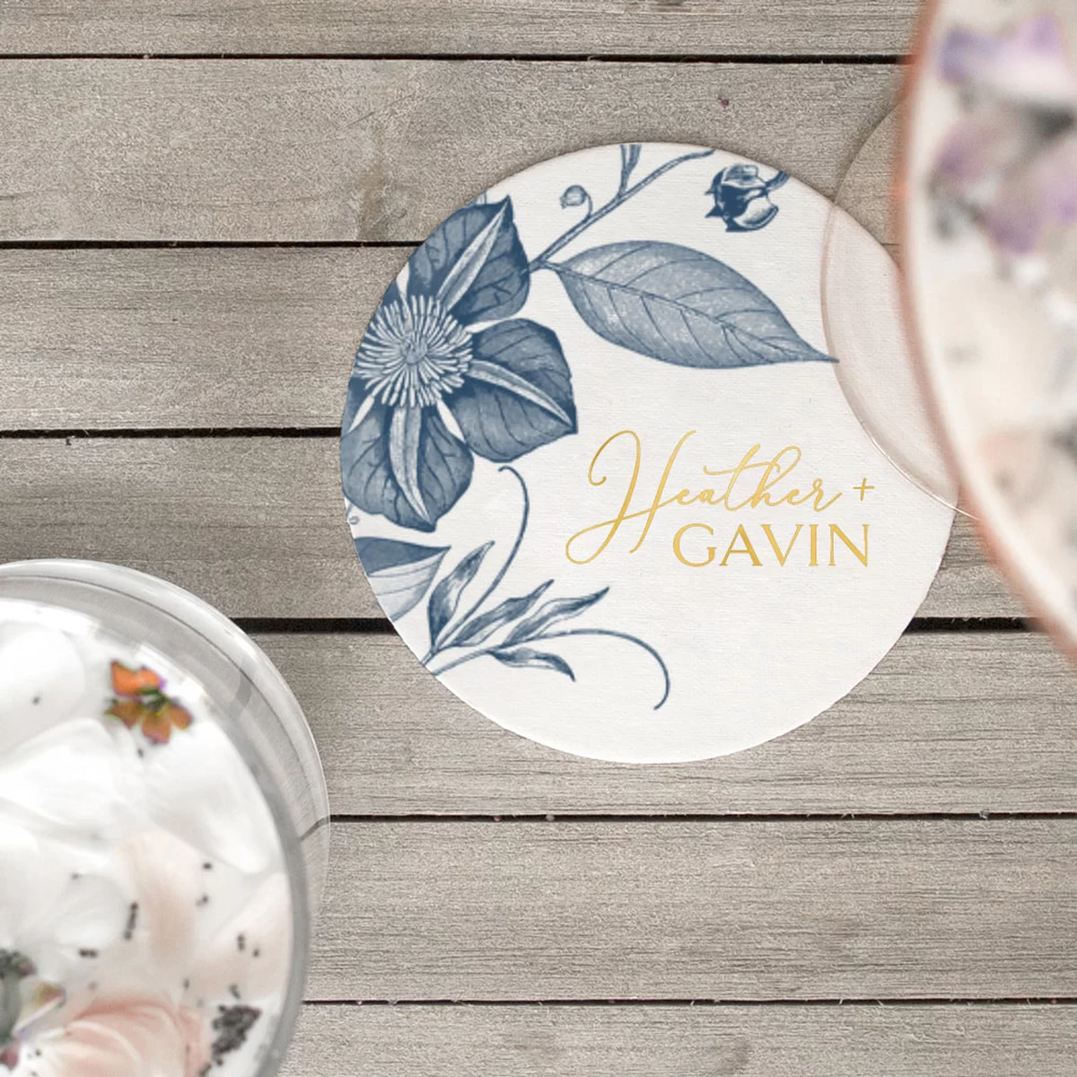 Shop the Chinoisoiree Collection Custom Photo/Full Color Coasters