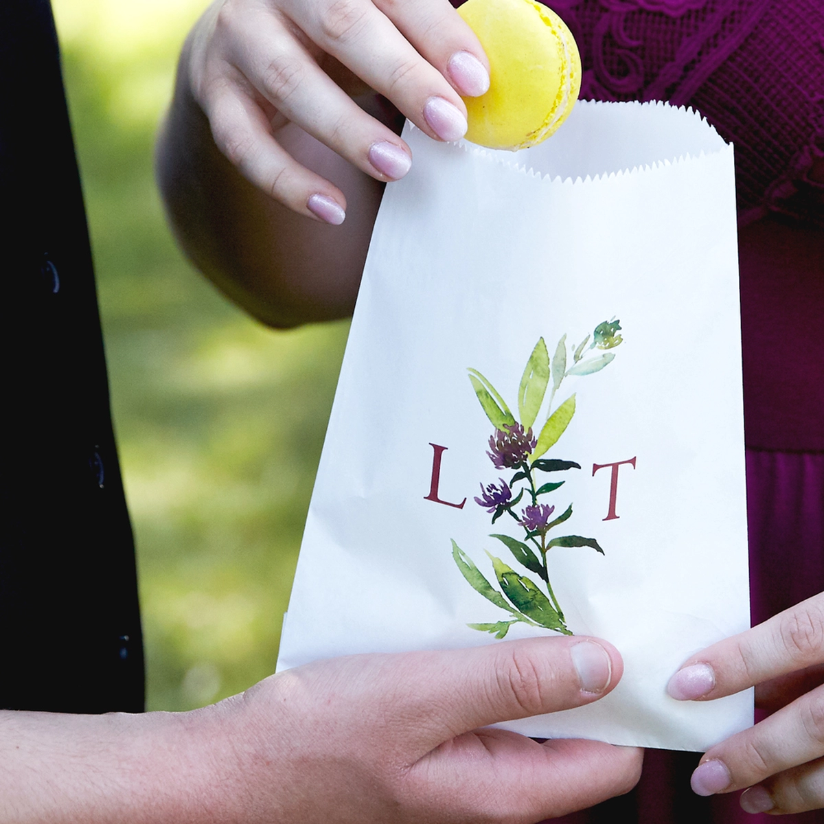 Shop the Late Summer Dream Collection Custom Photo/Full Color Party Bags