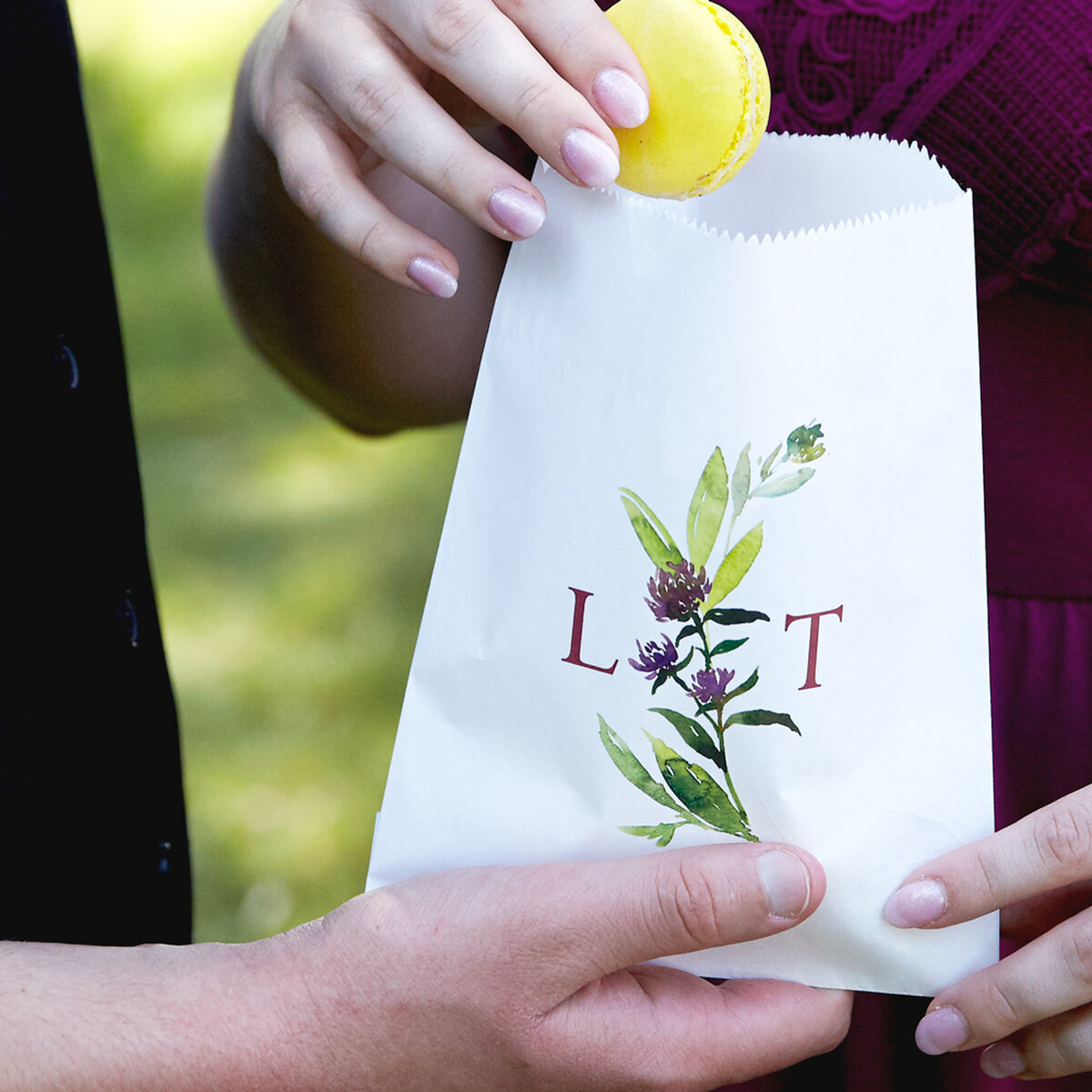 Shop the Late Summer Dream Collection Custom Photo/Full Color Party Bags