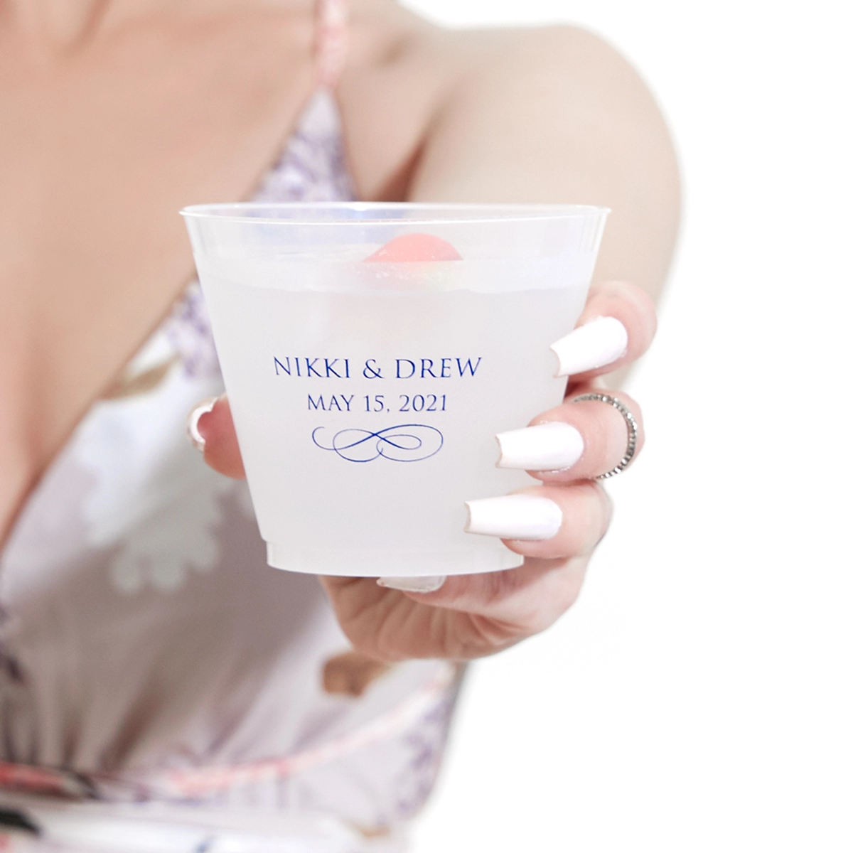 Pop into Spring Wedding collection custom cups