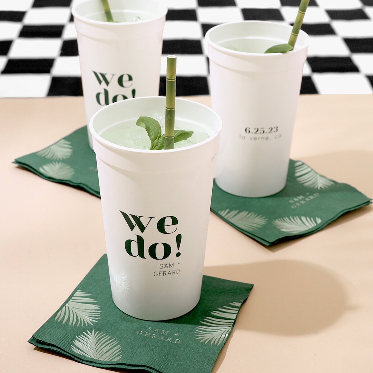 Botanical Bash Collection custom cups